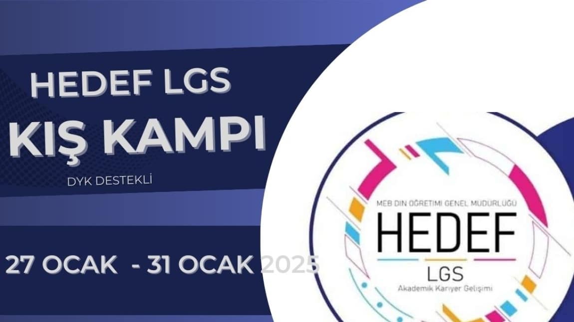 HEDEF LGS 2025 Kış Kampı