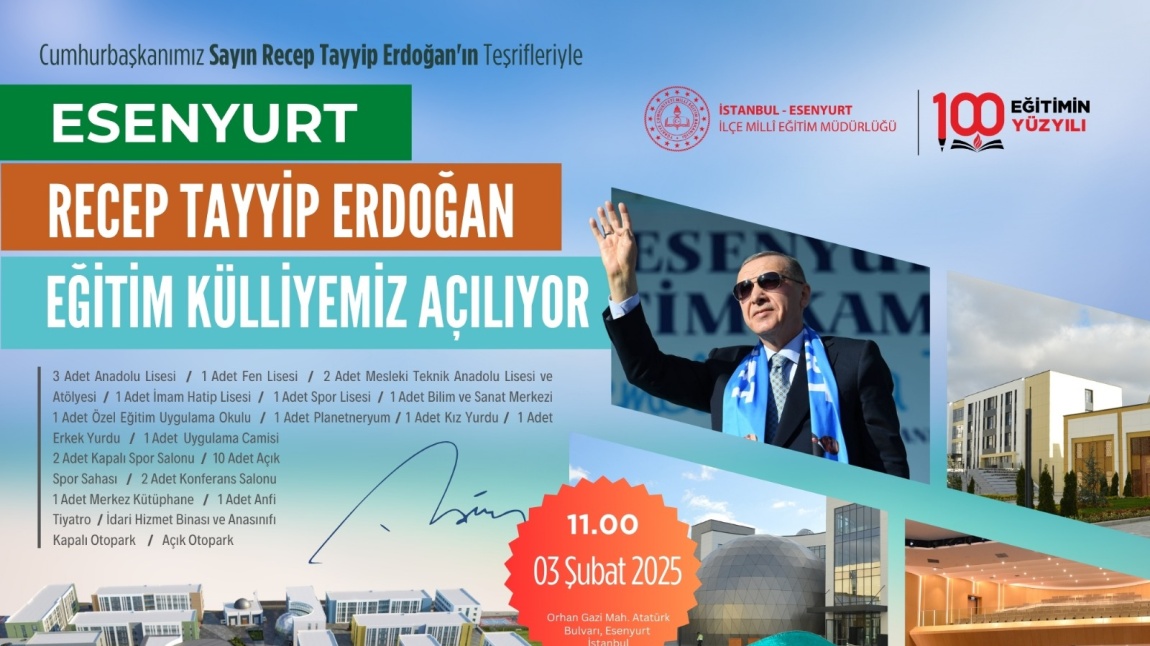 Esenyurt Recep Tayyip Erdoğan  Eğitim Külliyesi